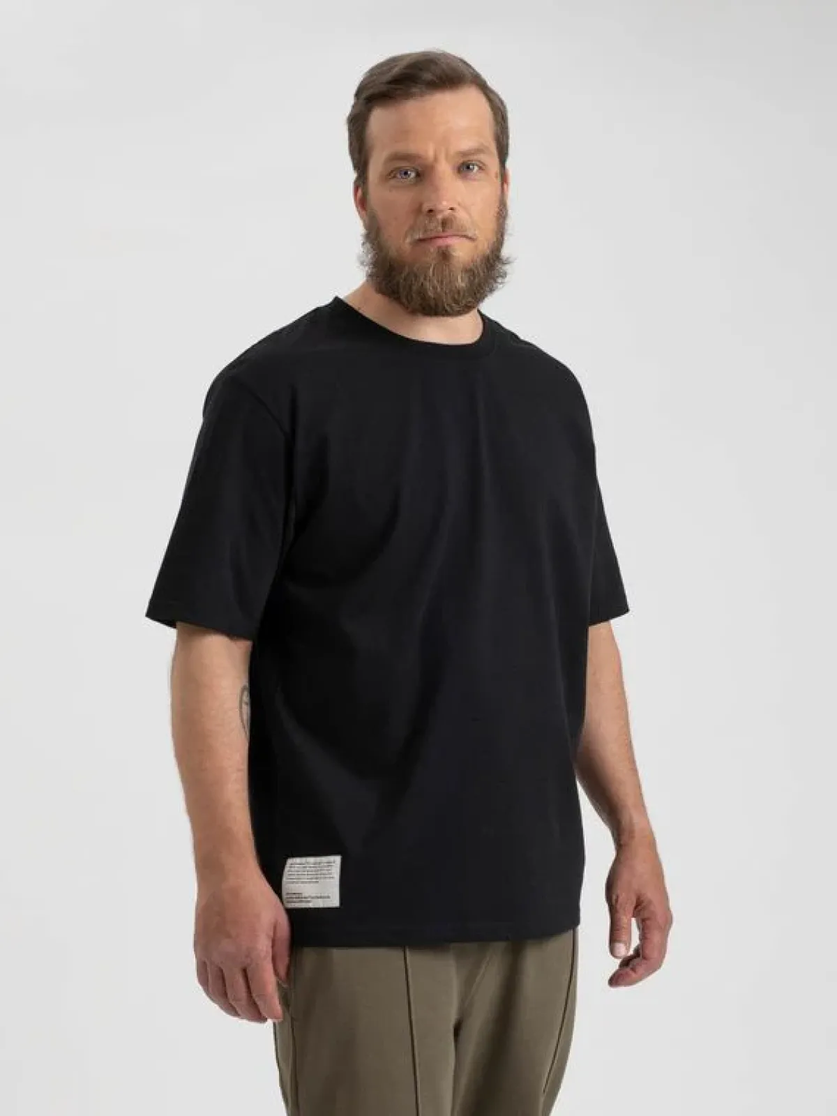 Paidat|T-paidat>Pure Waste Loose Fit T-shirt - Black