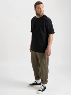 Paidat|T-paidat>Pure Waste Loose Fit T-shirt - Black