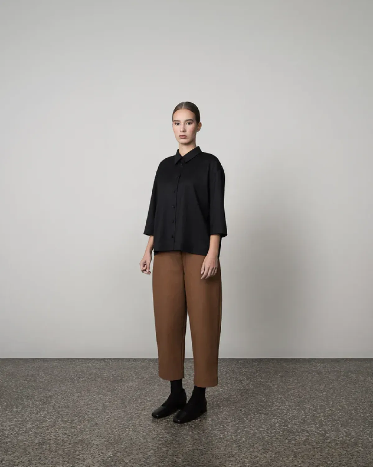 Paidat>ARCHETYPE Loose Wool Blouse