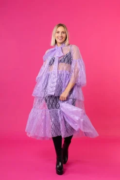 Hameet & Mekot>Miia Halmesmaa Lush Dress - Lace Lavender