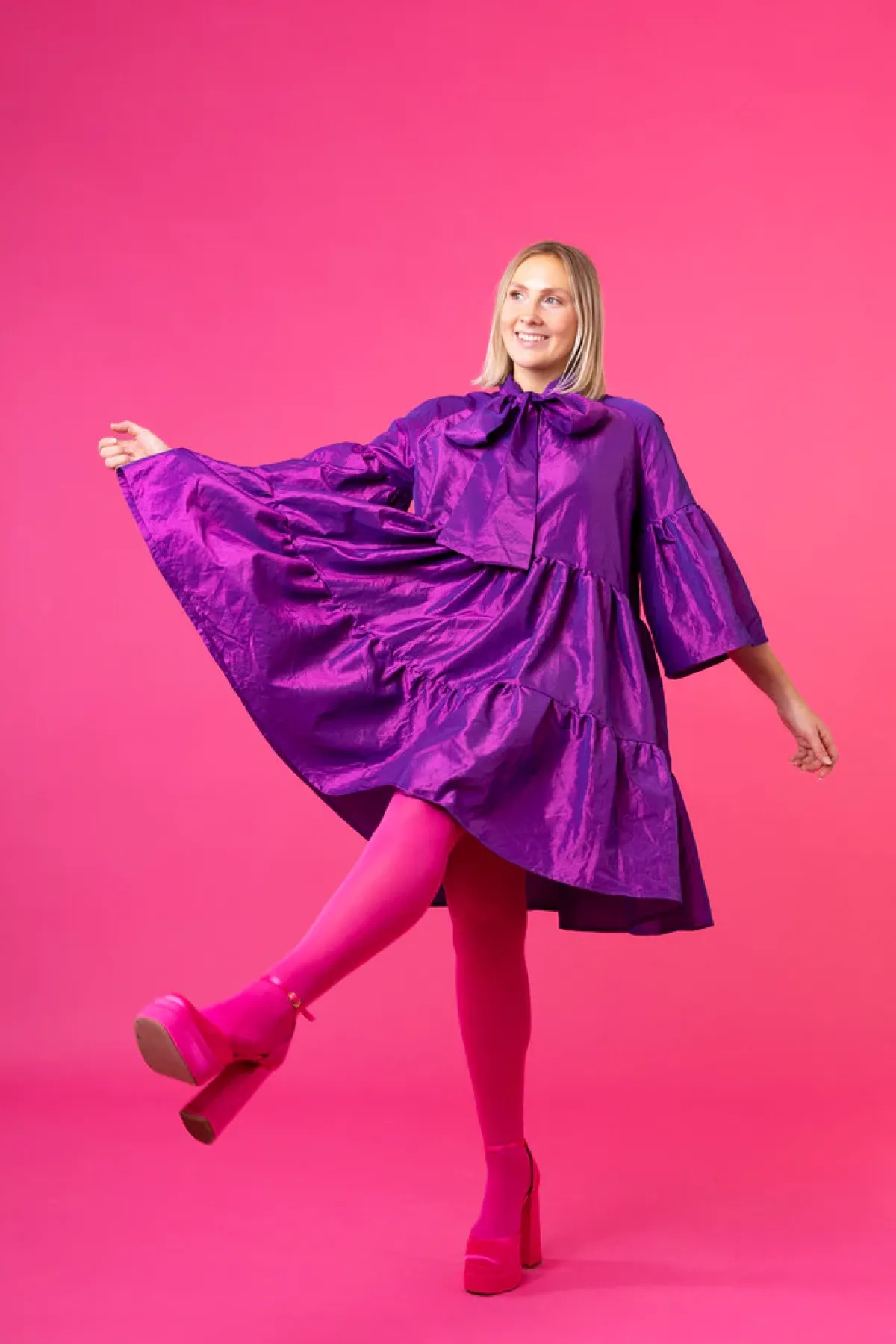 Hameet & Mekot>Miia Halmesmaa Lush Dress - Violetti