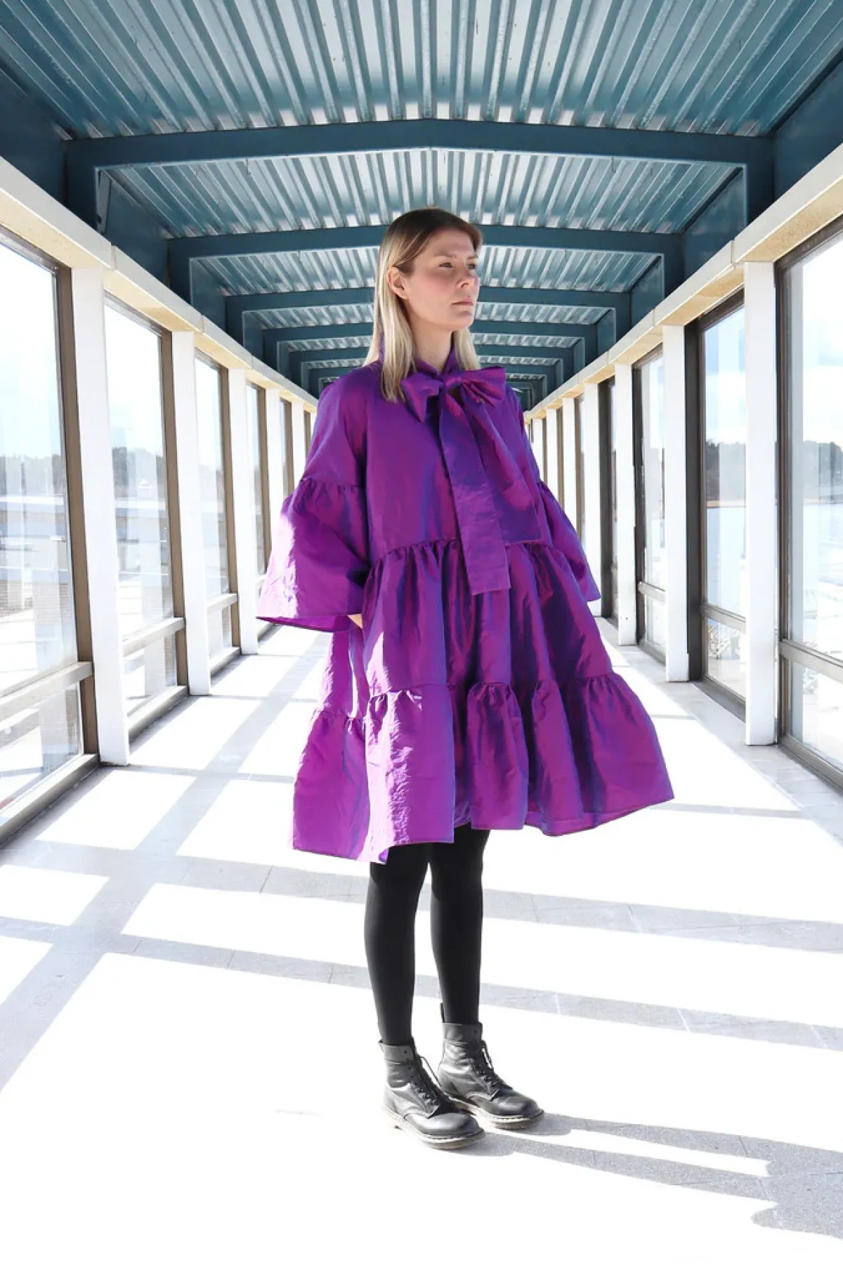 Hameet & Mekot>Miia Halmesmaa Lush Dress - Violetti