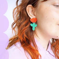 Avaimenperät|Korut>Mia Minerva Mini tulppaanit - korvikset