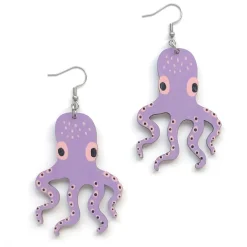 Avaimenperät|Korut>Crazy Granny Design Octopus Lavender