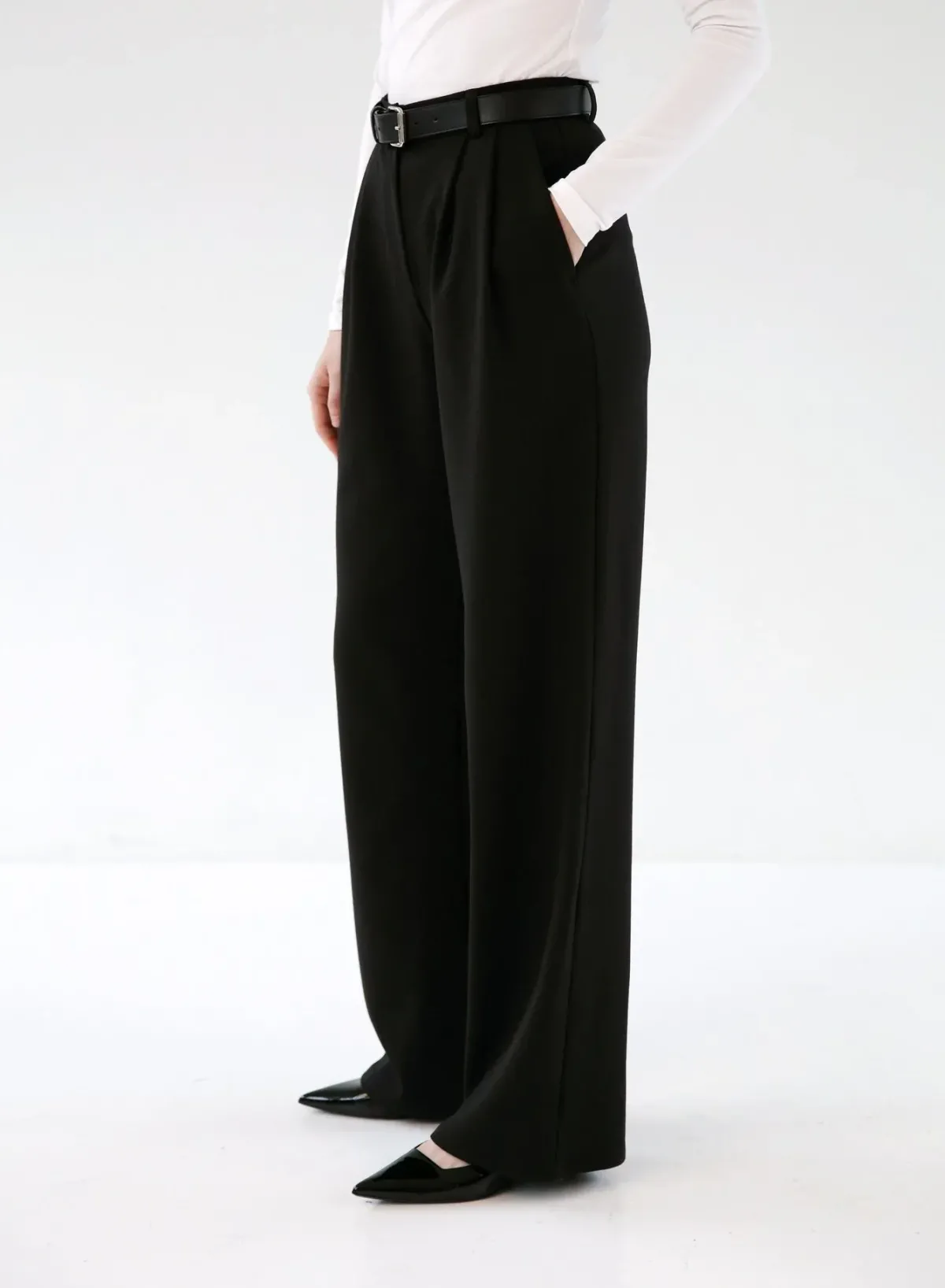Housut>Gauhar Pleated Wool Pants