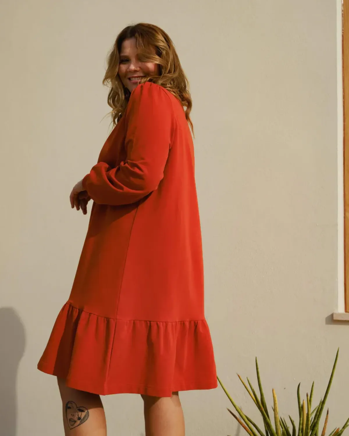 Hameet & Mekot>Nakoa Poppy Dress - Rooibos Tea