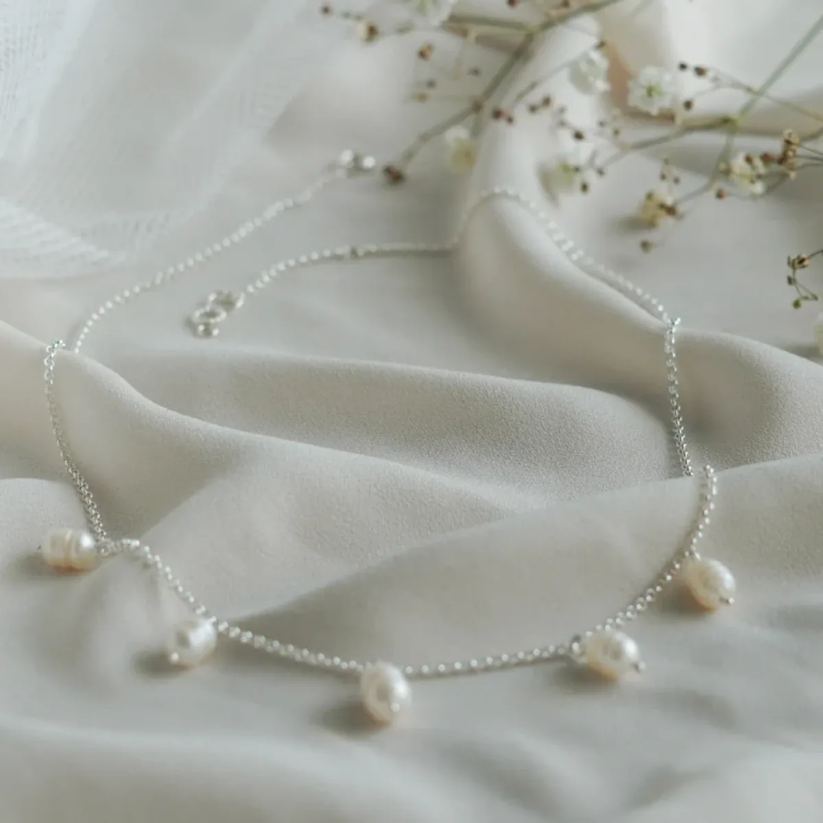 Avaimenperät|Korut>LiLa Design Pärla drops kaulakoru