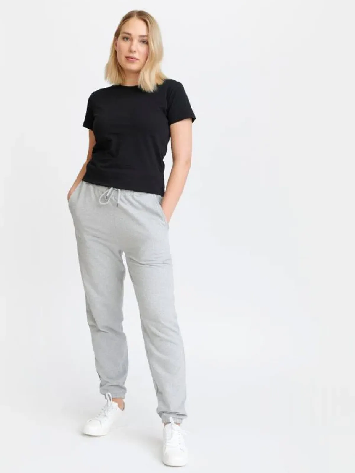 Housut & Shortsit|Housut>Pure Waste Sweatpants - Melange Grey