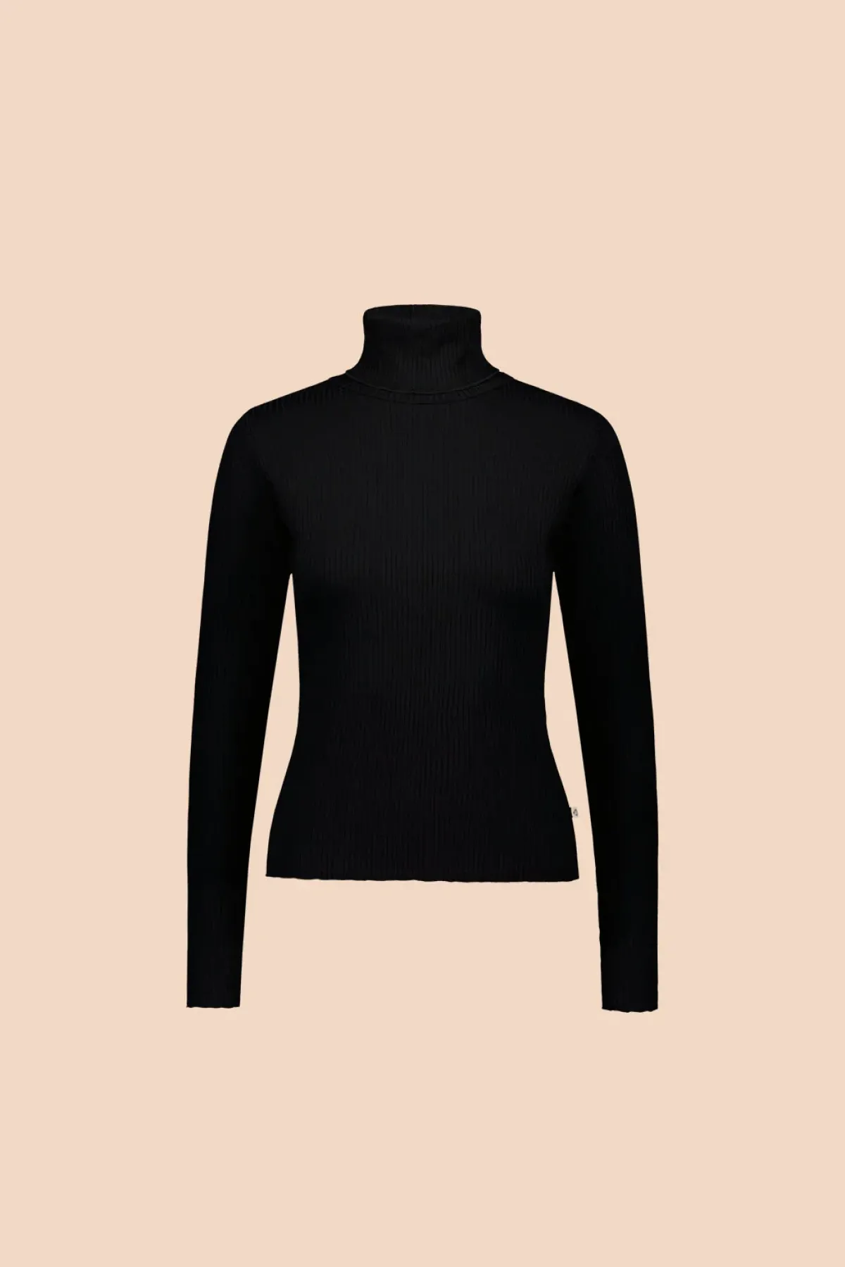Paidat>KAIKO Rib Rollneck - Black