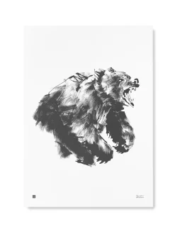 Julisteet/printit>Teemu Järvi Illustrations Ärjyvä Karhu - juliste