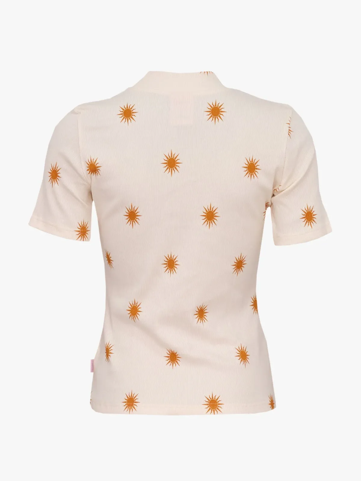 T-paidat|Paidat>Aarre Rute Rib Shirt - Golden Sun