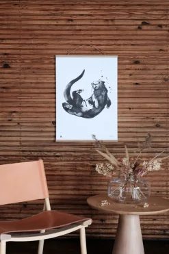 Julisteet/printit>Teemu Järvi Illustrations Saukko - juliste