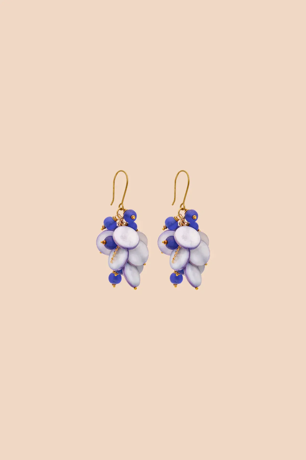 Löydöt|Avaimenperät>KAIKO Shiwani Earrings - Blue