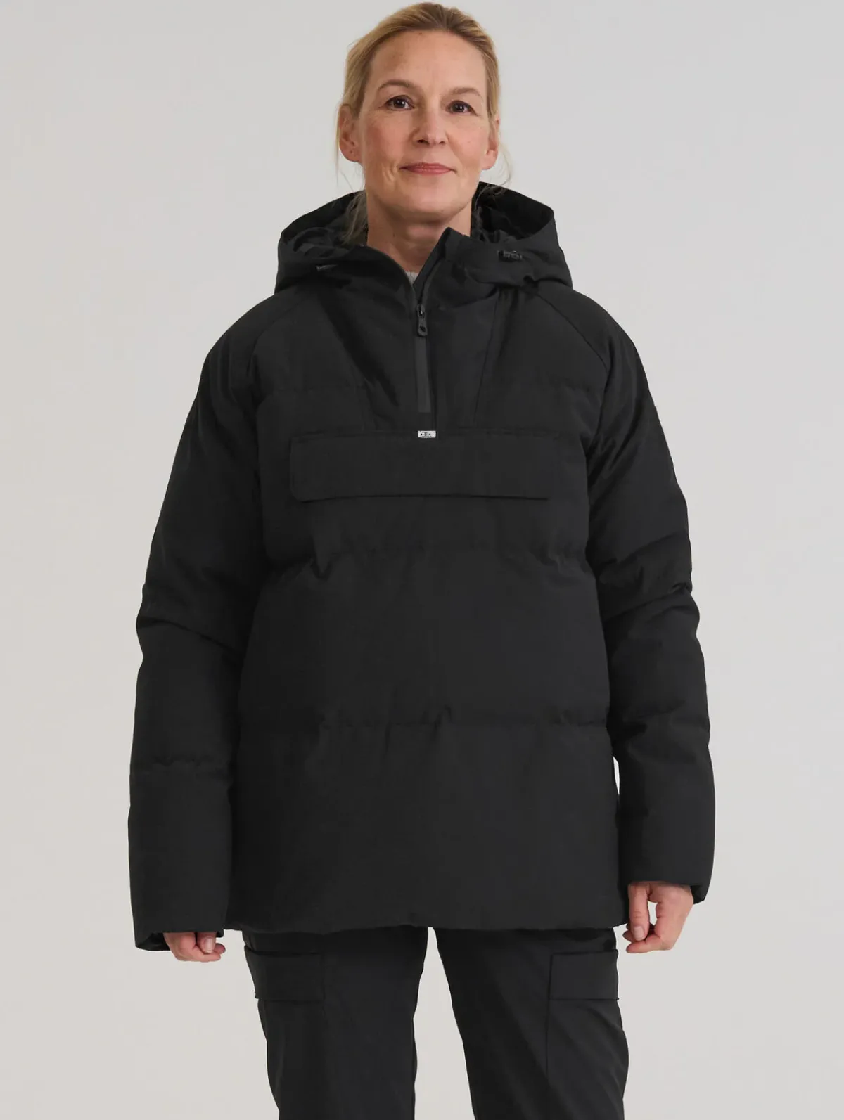 Löydöt|Takit>R-Collection Sotkamo untuva-anorakki - Musta