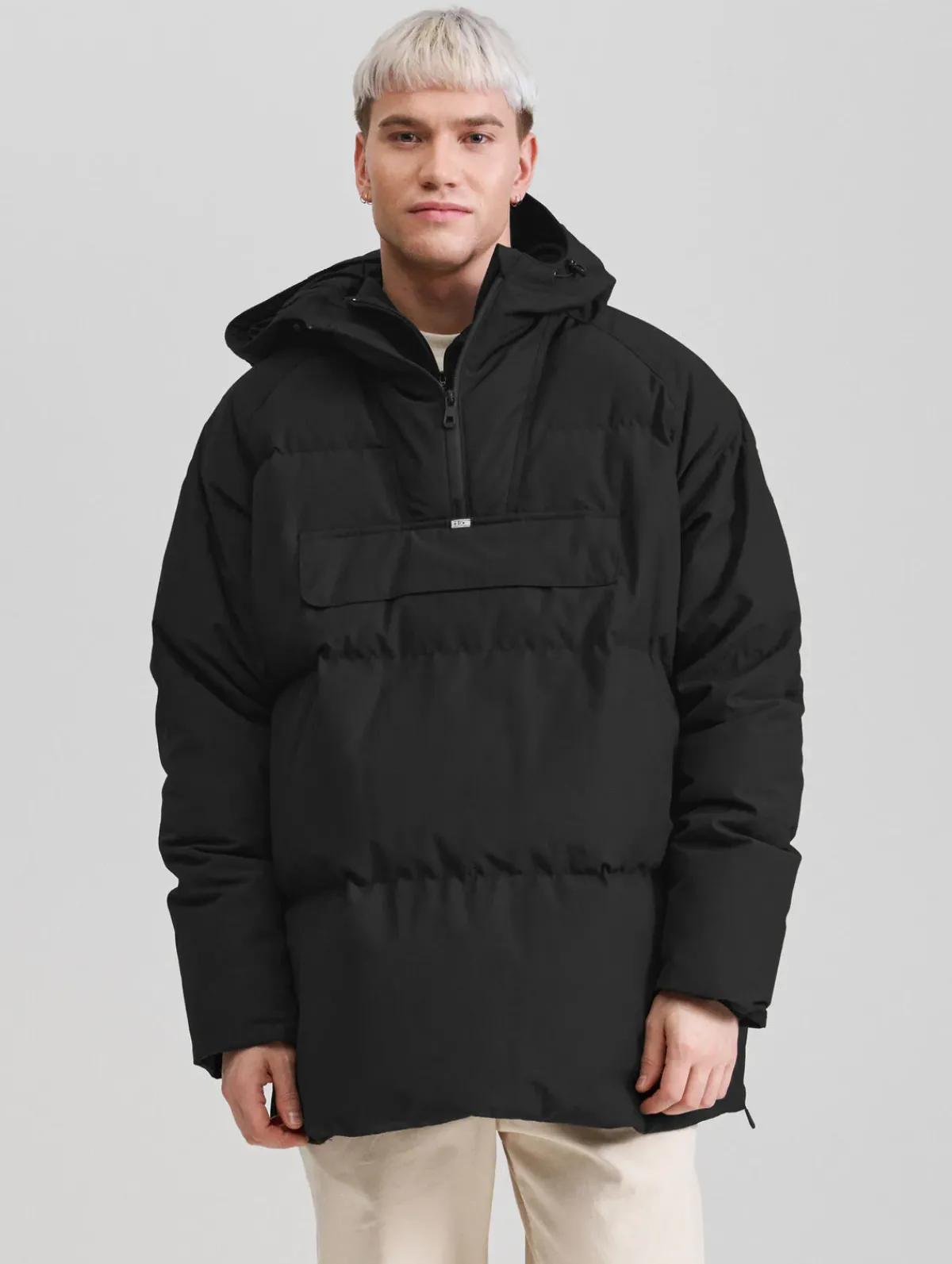 Löydöt|Takit>R-Collection Sotkamo untuva-anorakki - Musta