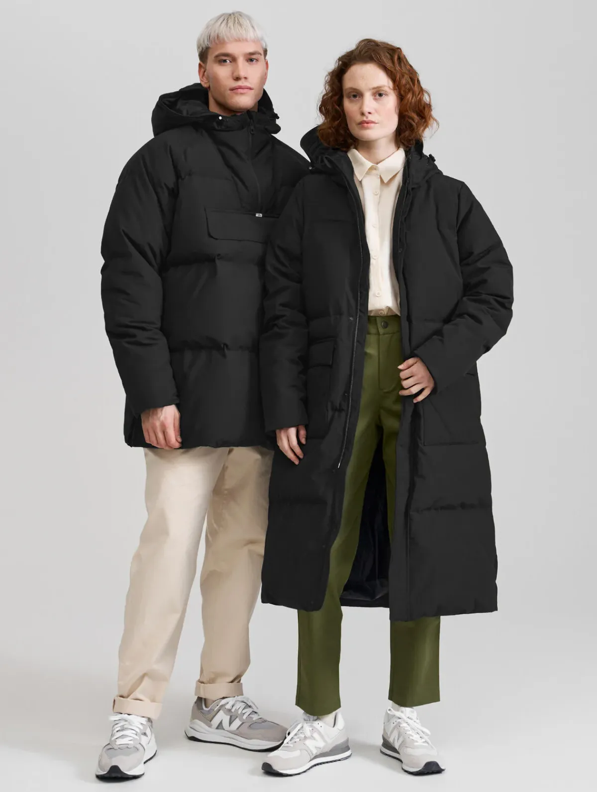 Löydöt|Takit>R-Collection Sotkamo untuva-anorakki - Musta