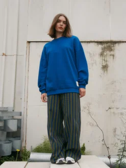 Housut>Mainio Stripy Seersucker Pants