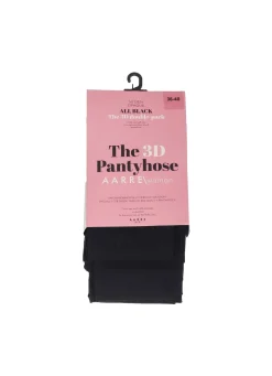 Sukat|Avaimenperät>Aarre The 3D Pantyhose 50den - Black (2 pack)
