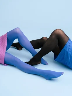 Sukat|Avaimenperät>Aarre The 3D Pantyhose 50den - Blue/Black (2 pack)