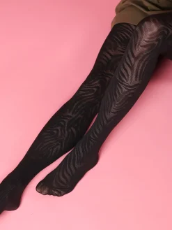 Sukat|Avaimenperät>Aarre The 3D Pantyhose 60den - Tiger Stripe (1pack)