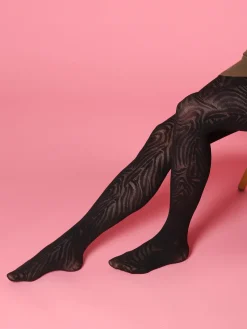Sukat|Avaimenperät>Aarre The 3D Pantyhose 60den - Tiger Stripe (1pack)