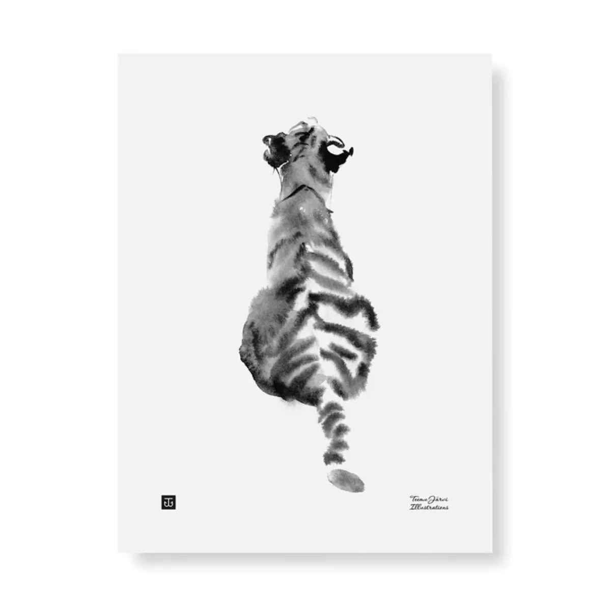 Julisteet/printit>Teemu Järvi Illustrations Tiikerinpoika - juliste 30x40cm