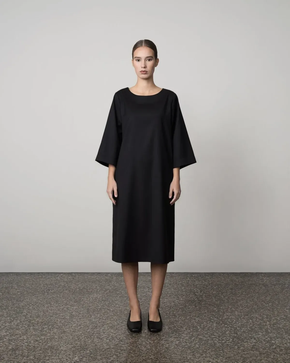 Hameet & Mekot>ARCHETYPE Wool Twill Dress