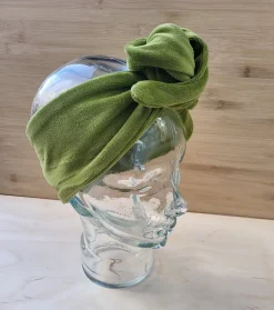 Avaimenperät|Hiusasusteet>Woolberg Panta - Velour Moss Green
