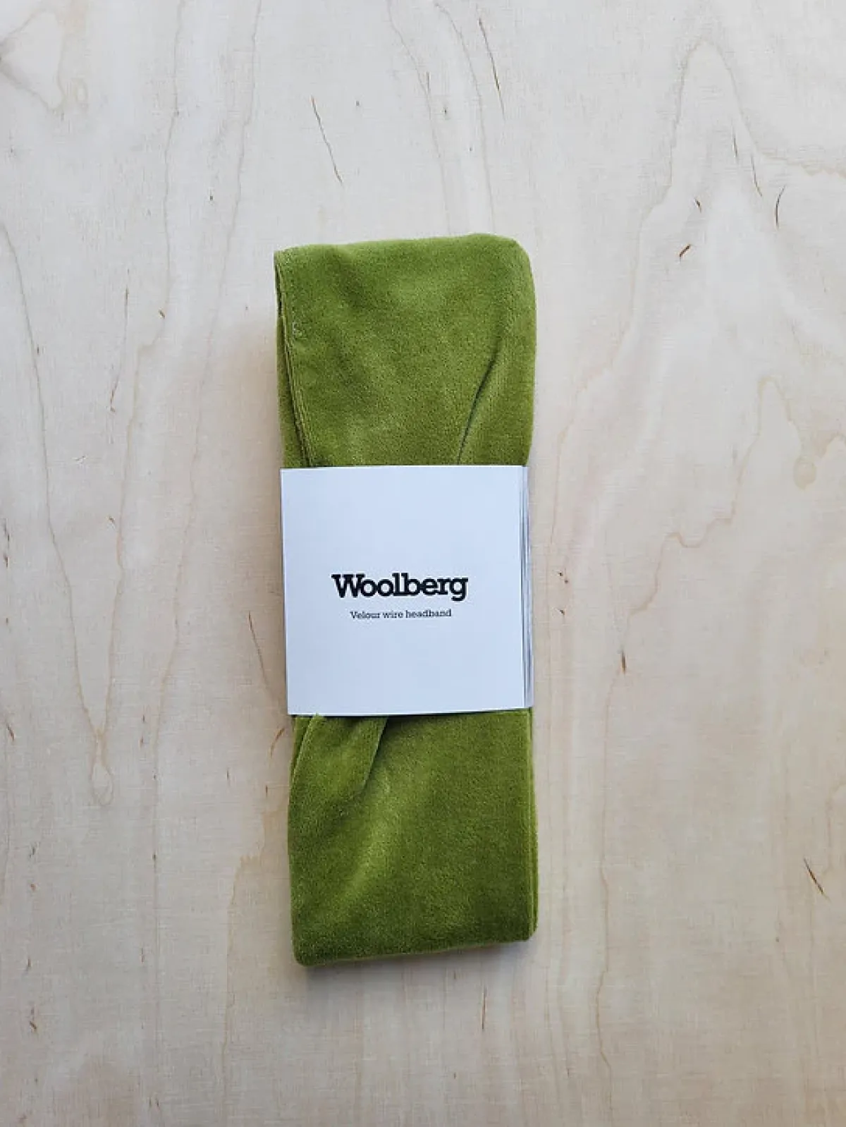 Avaimenperät|Hiusasusteet>Woolberg Panta - Velour Moss Green