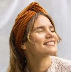 Avaimenperät|Hiusasusteet>Woolberg Panta - Velour Rust