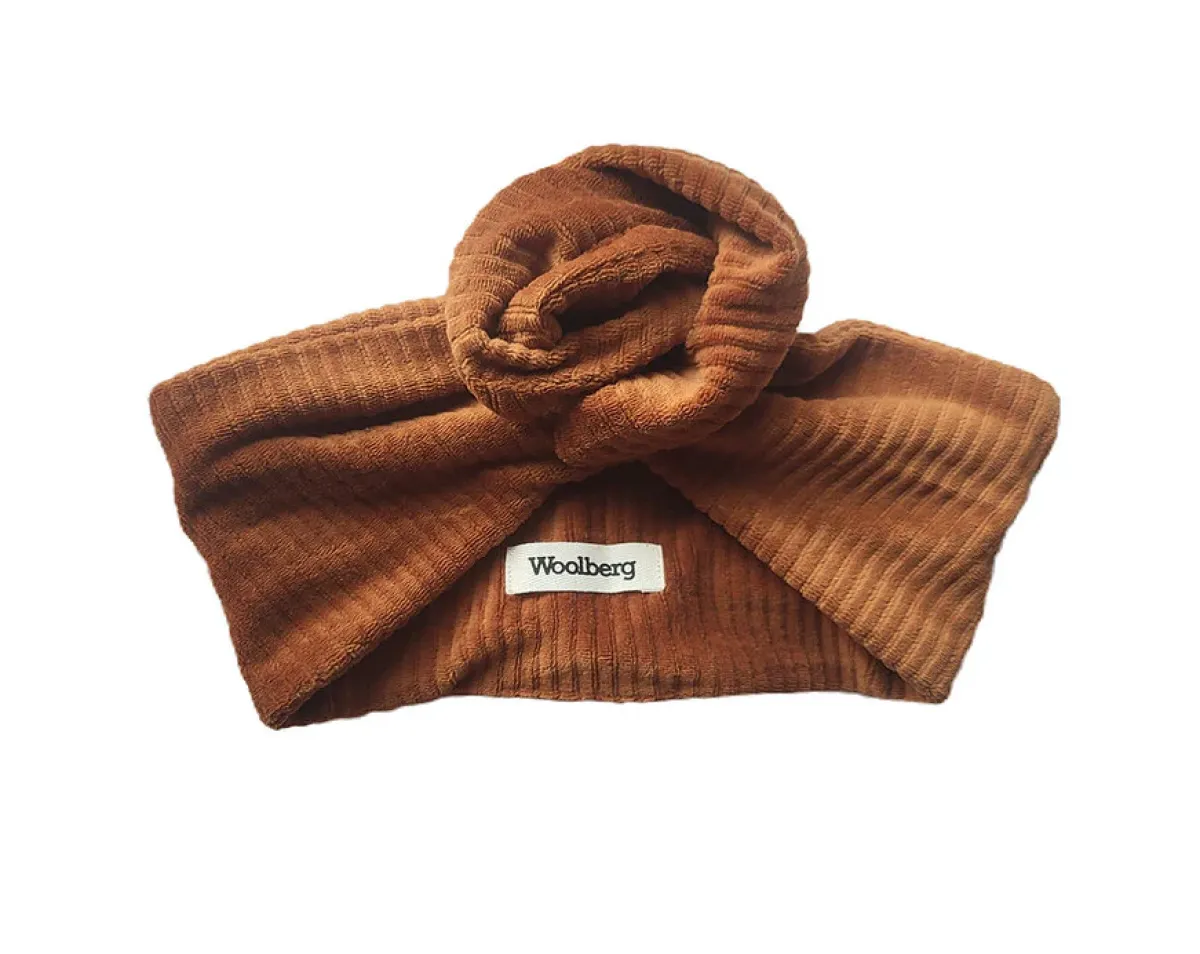 Avaimenperät|Hiusasusteet>Woolberg Panta - Velour Rust