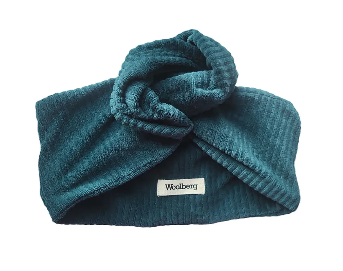 Avaimenperät|Hiusasusteet>Woolberg Panta - Velour Sea
