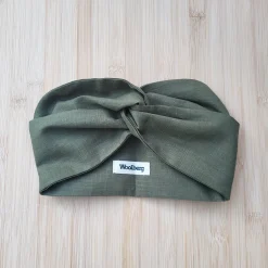 Avaimenperät|Hiusasusteet>Woolberg Pellavapanta - Khaki