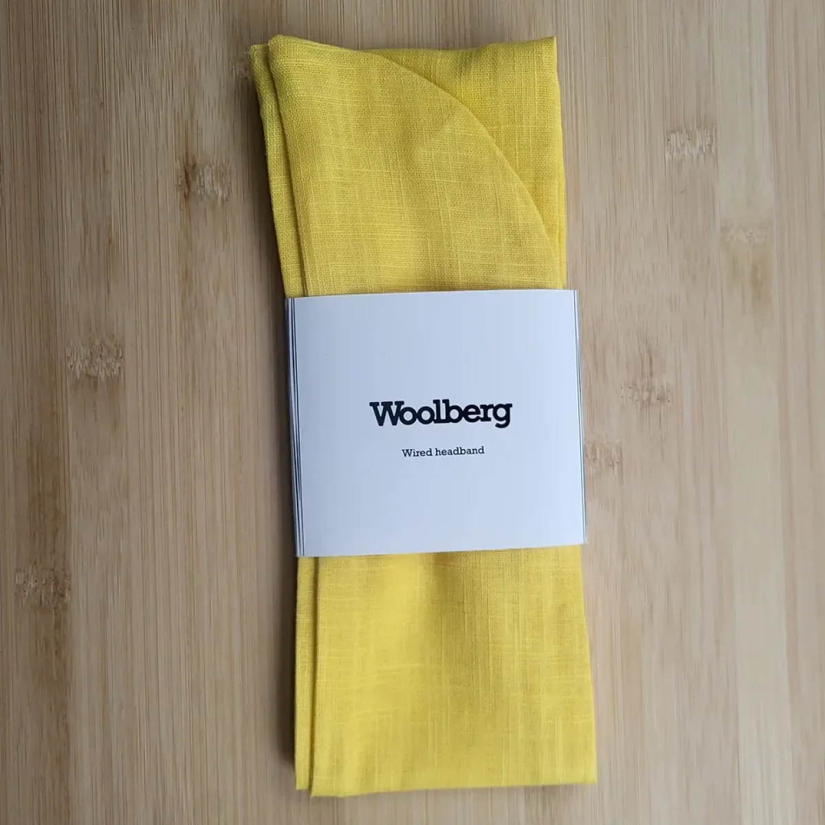 Avaimenperät|Hiusasusteet>Woolberg Pellavapanta - Lemon