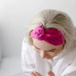 Avaimenperät|Hiusasusteet>Woolberg Pellavapanta - Magenta