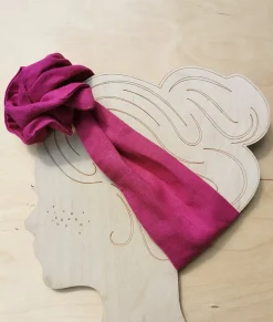 Avaimenperät|Hiusasusteet>Woolberg Pellavapanta - Magenta