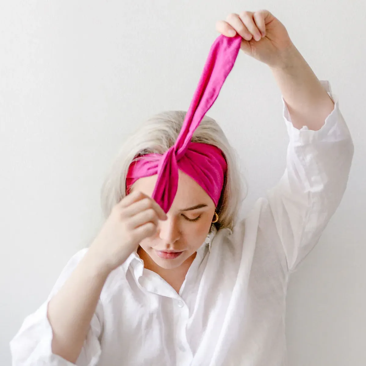 Avaimenperät|Hiusasusteet>Woolberg Pellavapanta - Magenta