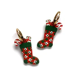Avaimenperät|Korut>Crazy Granny Design Xmas Stocking - Steel Hoop